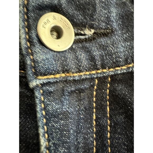 Rag & Bone Dre In BEVERLYS Dark Blue Wash Skinny Jeans Sz 24 ~ Preowned0 - Picture 5 of 16